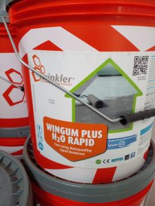 Wingum plus H20 Rapid 20kg whitegrey